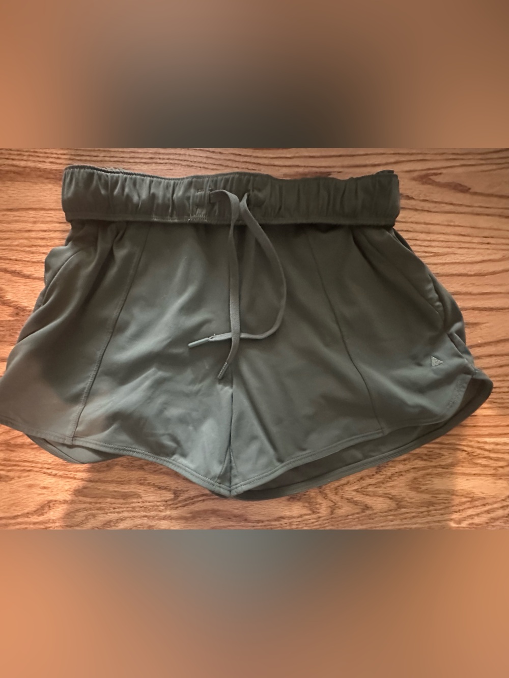 Vitality olive green shorts